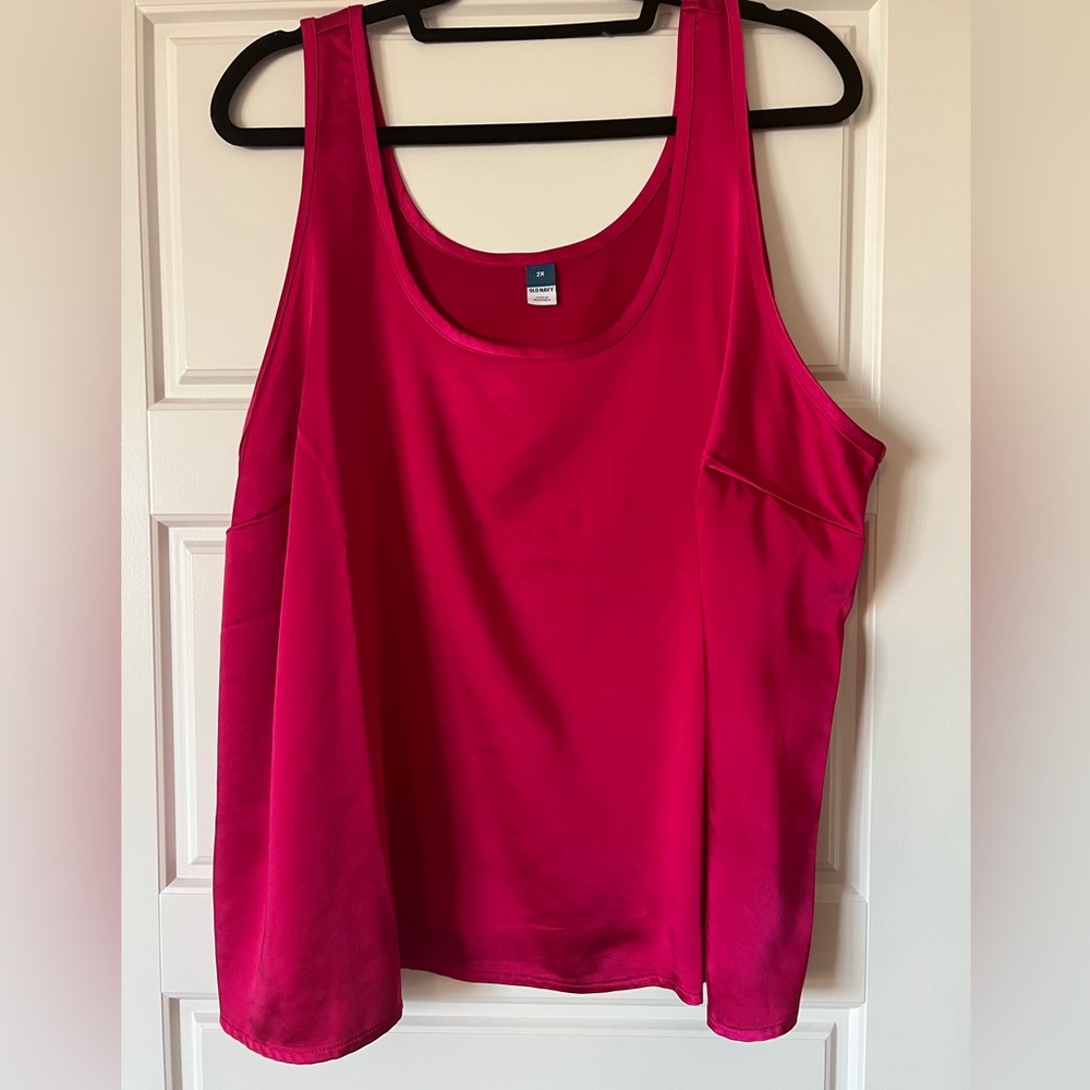 Old Navy Women's Bright Pink Tank Top